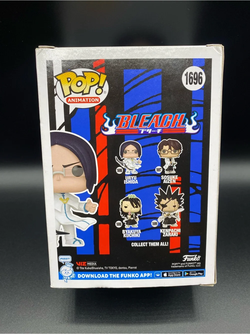 Funko Pop! Animation Uryu Ishida White Outfit Vinyl Figure (Bleach #1696)